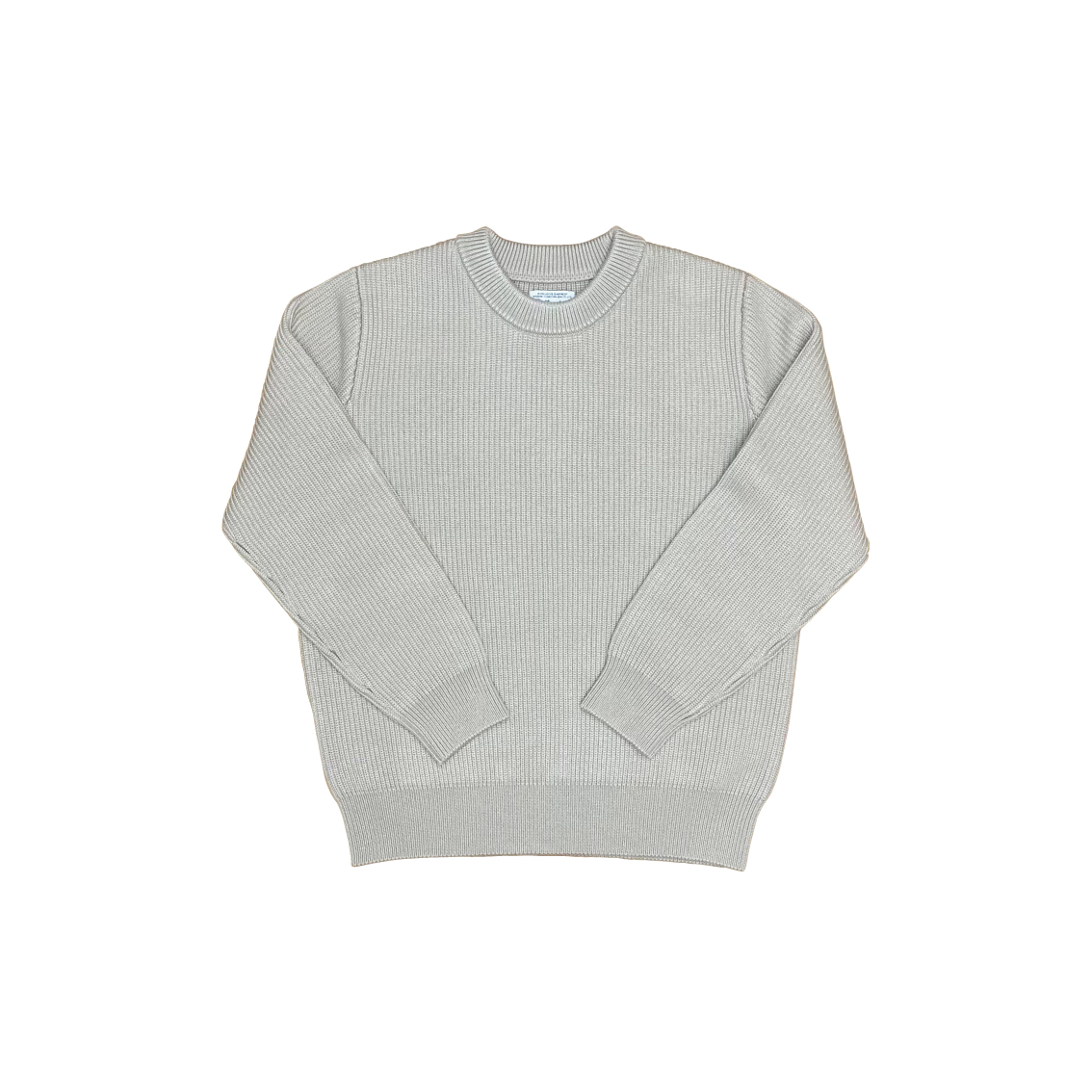 Yonetomi NEW BASIC ヨネトミニューベーシック 畦編みニット