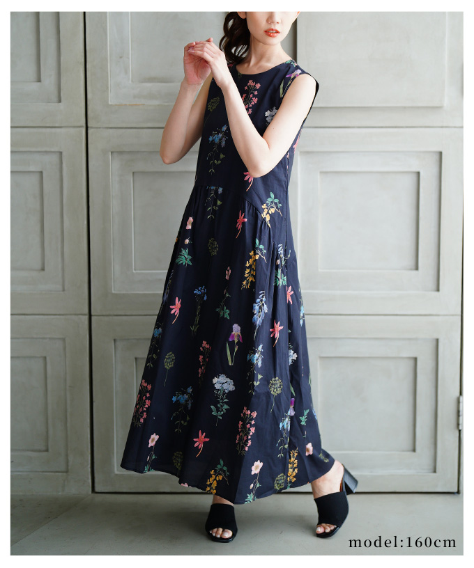 Sawa a la mode（サワアラモード） レディース ワンピース 黒 ブラック