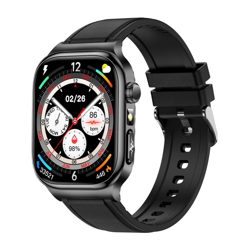 2026新型 スマートウォッチ 日本製センサー 通話機能 ECG心電図 血圧