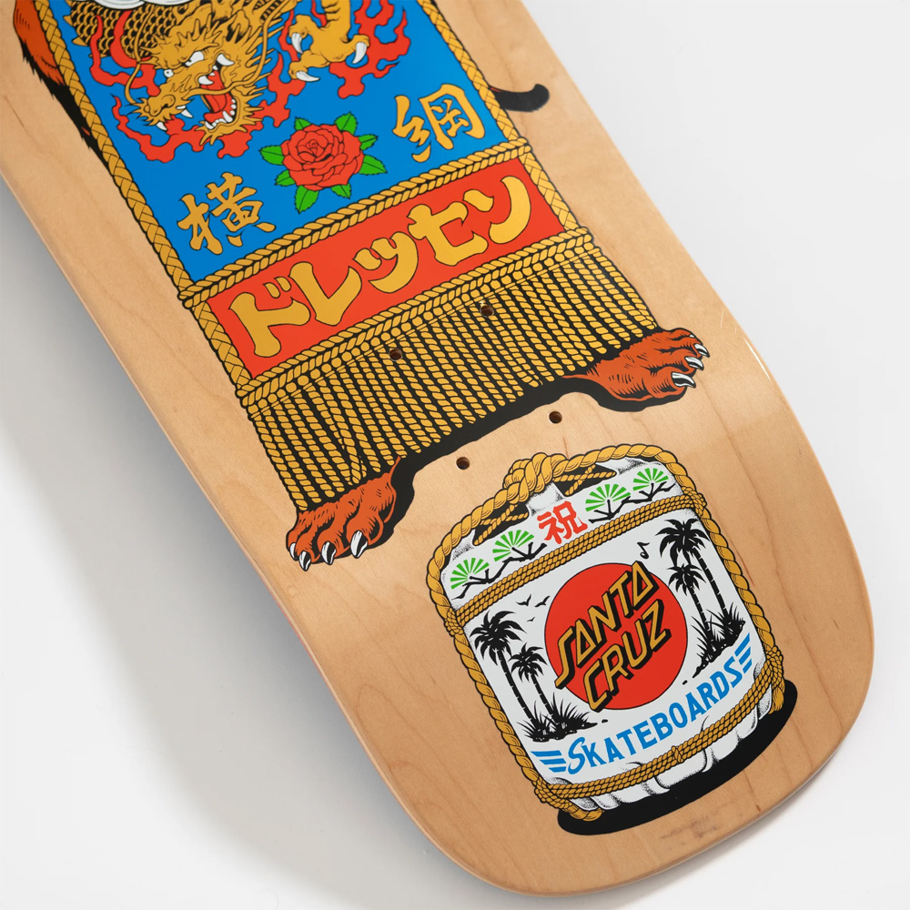 SANTA CRUZ サンタクルーズ スケボー デッキ 9.3 SUMO DOG SHAPED PRO