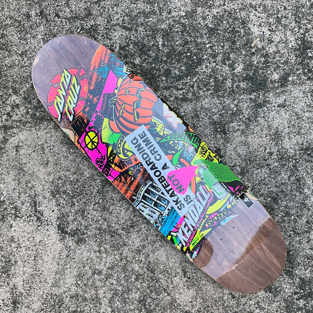 SANTA CRUZ（サンタクルーズ） スケボー デッキ 9.0 KENDALL STREET