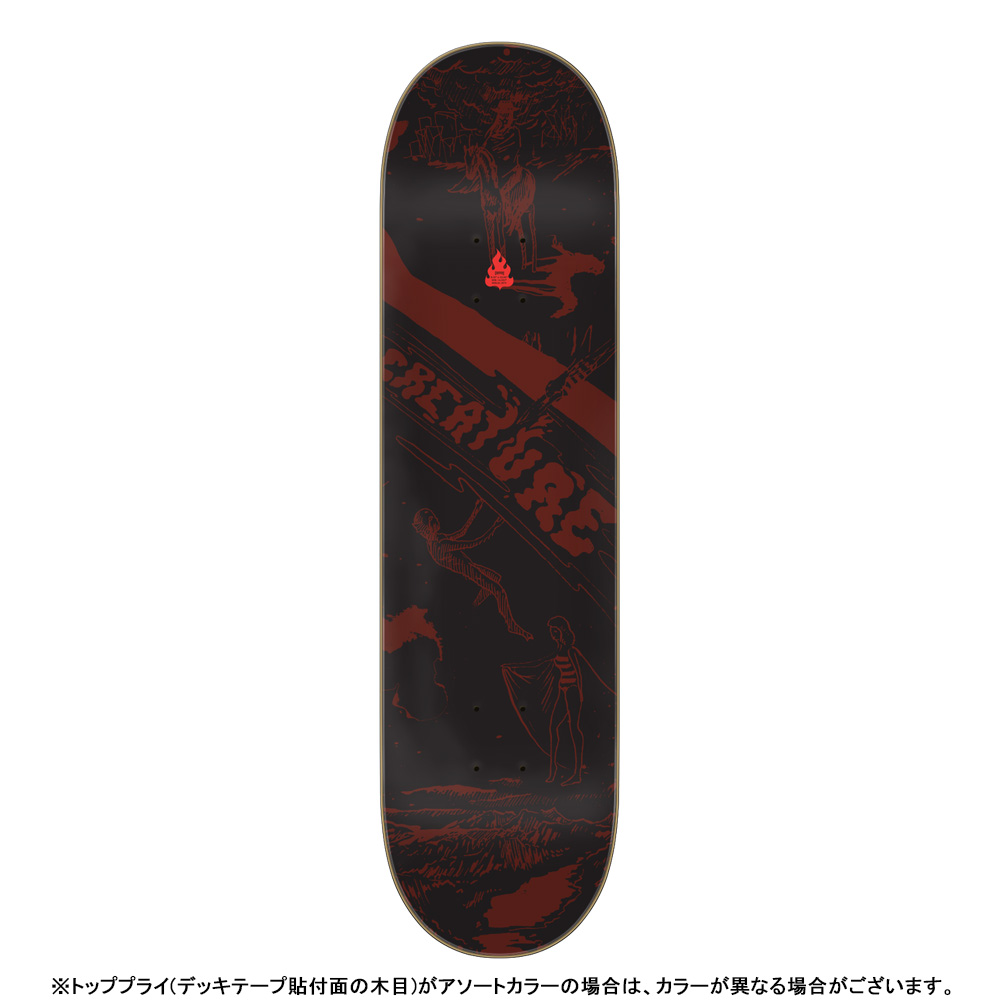 CREATURE（クリーチャー） スケボー デッキ 8.25 LOCKWOOD LOST TRAIL