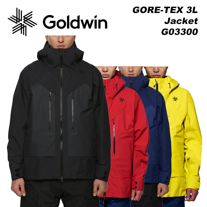 Goldwin GORE-TEX 赤色 スキーウェア上下ASIAN Lサイズ Goldwin GORE