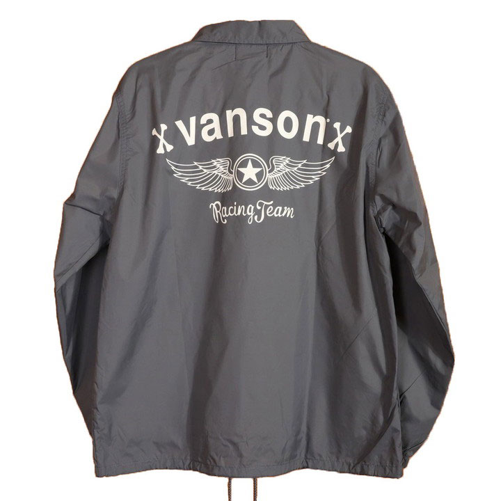 VANSON（バンソン） 48h限定P最大17倍!2/23pm23:59迄 ナイロン コーチ