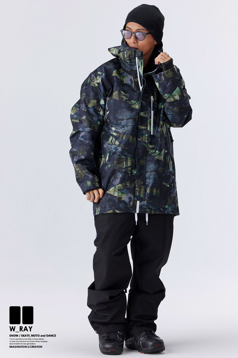 リアリズム スノーボード ウェア メンズ レディース 型落ち 上下セット