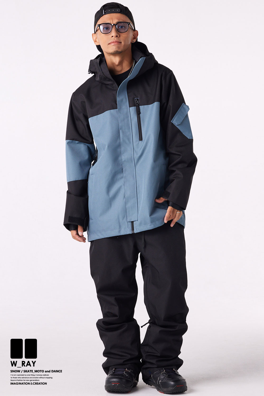 リアリズム スノーボード ウェア メンズ レディース 上下 セット