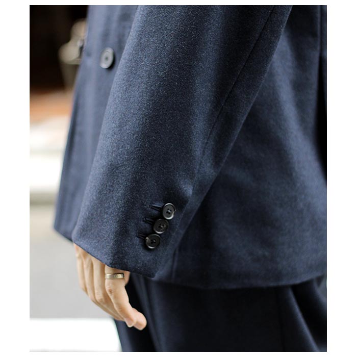 アプレッセ A.PRESSE ダブル ブレステッド ジャケット Double Breasted