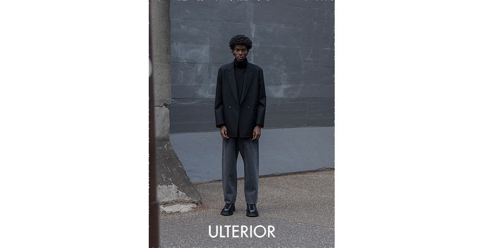 バトナー BATONER バックループ キャメル ハーフジップ BACKLOOP CAMEL