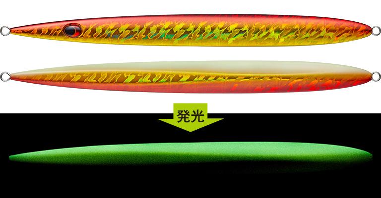 オーシャンフリート サトウジグ 180g グロー エバーグリーン