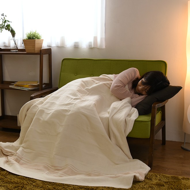 ゼンケン 電気毛布 ブランケット 電気掛敷オーガニックコットン毛布 ZB