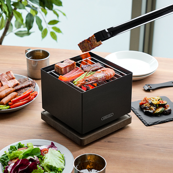 バーベキューコンロ 小型 アペルカ テーブルトップグリル バーベキュー