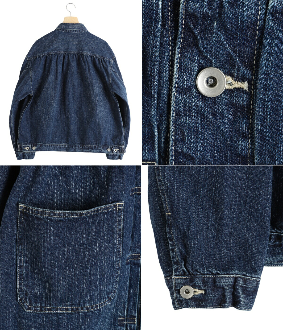 PORTER CLASSIC（ポータークラシック） ： STEINBECK DENIM JACKET