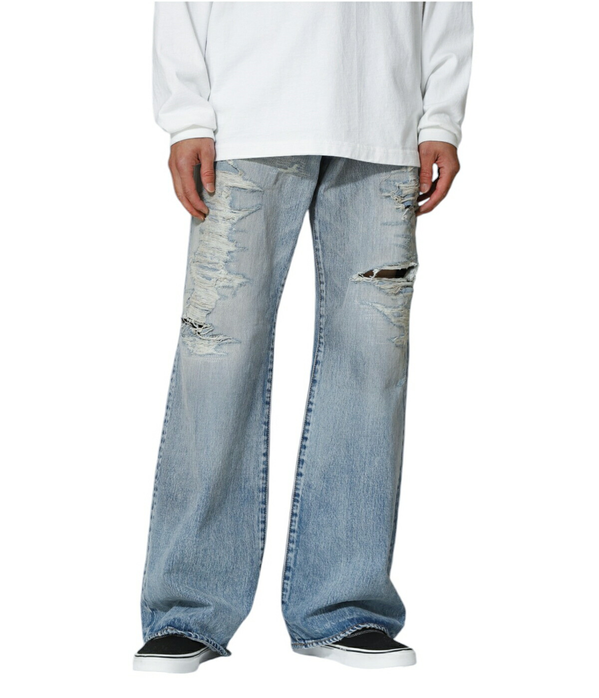 MINEDENIM（マインデニム） ： W.Straight 5pocket USS ： 2408-1001