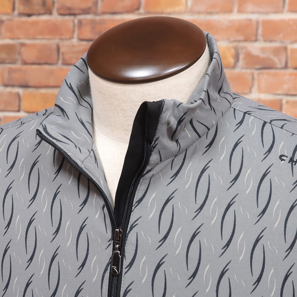 定価56100円CHERVOゴルフメンズミドラーハーフジップカットソーL新品