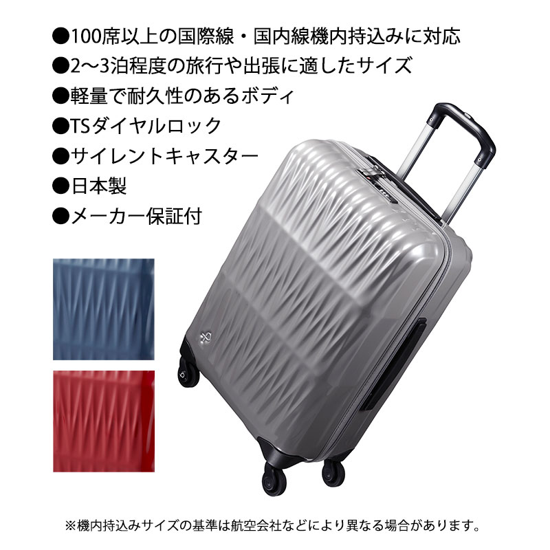 ProtecA プロテカ スーツケース トリアクシス 02381 日本製 37L S