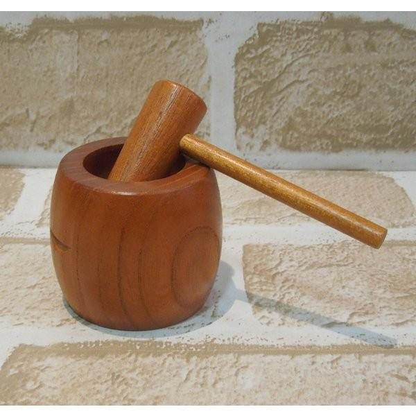 日本製 木製 欅 餅つき 臼と杵 小 2C-90 : 足利屋ヤフー店 - 通販
