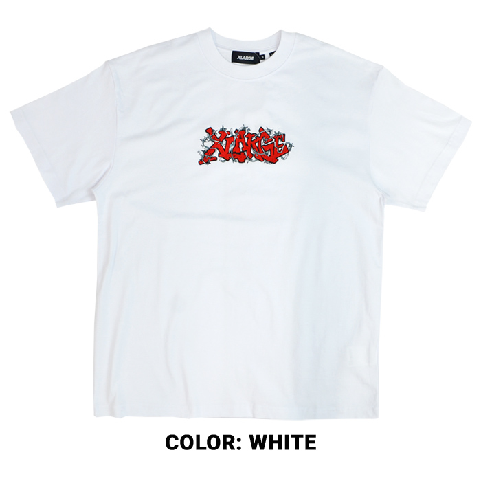 XLARGE（エクストラ ラージ） Tシャツ BARBED WIRE LOGO S/S TEE 半袖