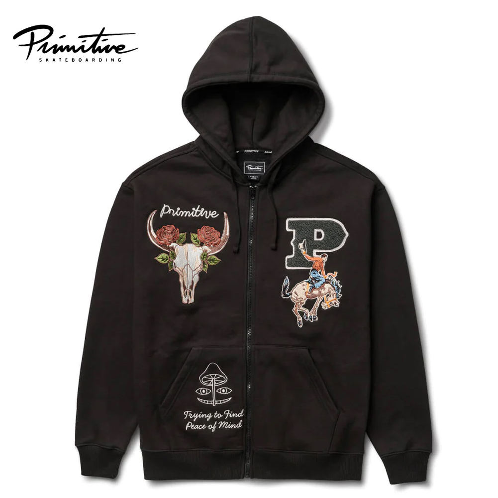 PRIMITIVE（プリミティブ） ジップパーカー BADLANDS ZIP HOOD