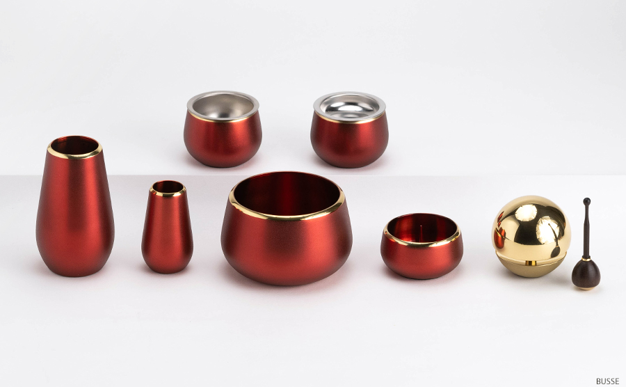 仏具セット トキオ 7点 たまゆらりんセット（仏具セット ミニ モダン