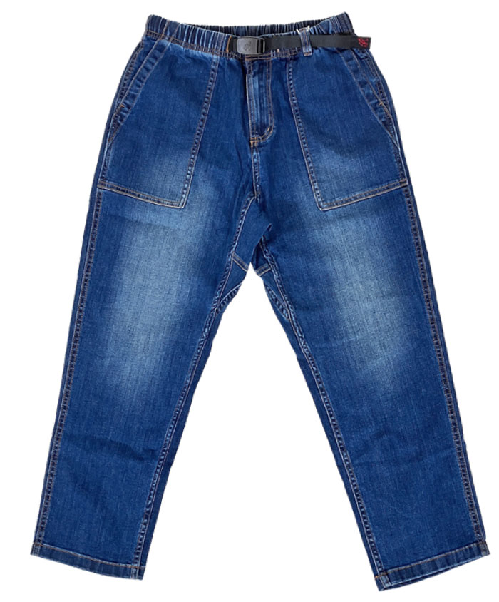 GRAMICCI（グラミチ） ストレッチデニム ルーズテーパードパンツ