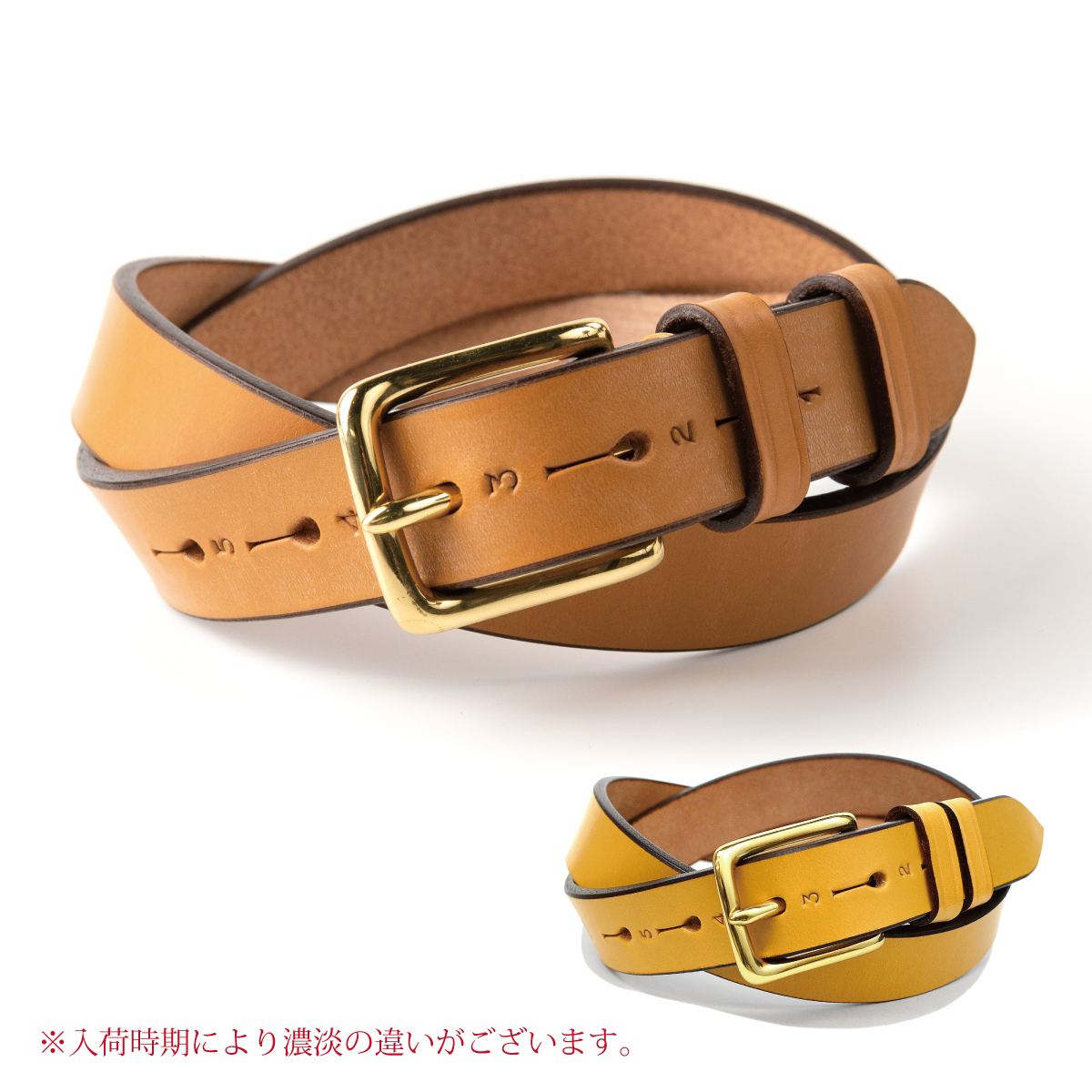 JABEZ CLIFF（ジャベツクリフ） 28mm幅スティラップレザーベルト