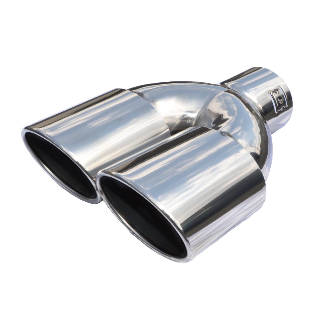 マフラーカッター 2本出し デュアル ストレート ステンレス製 : ベルタ