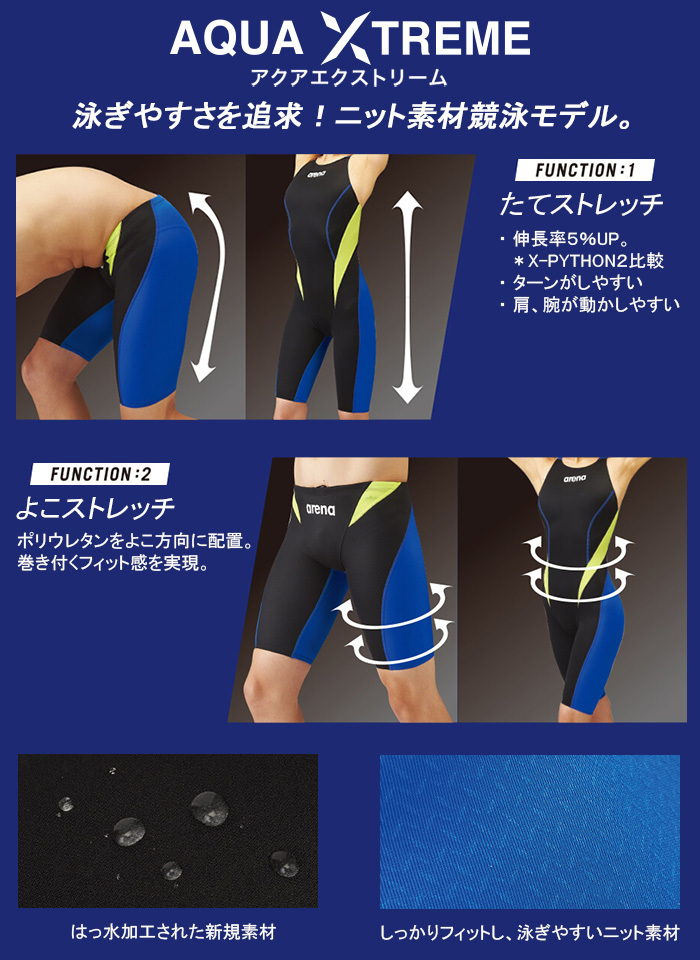 アリーナ（arena） 競泳水着 レディース FINA承認 Oサイズ ARN1021W D