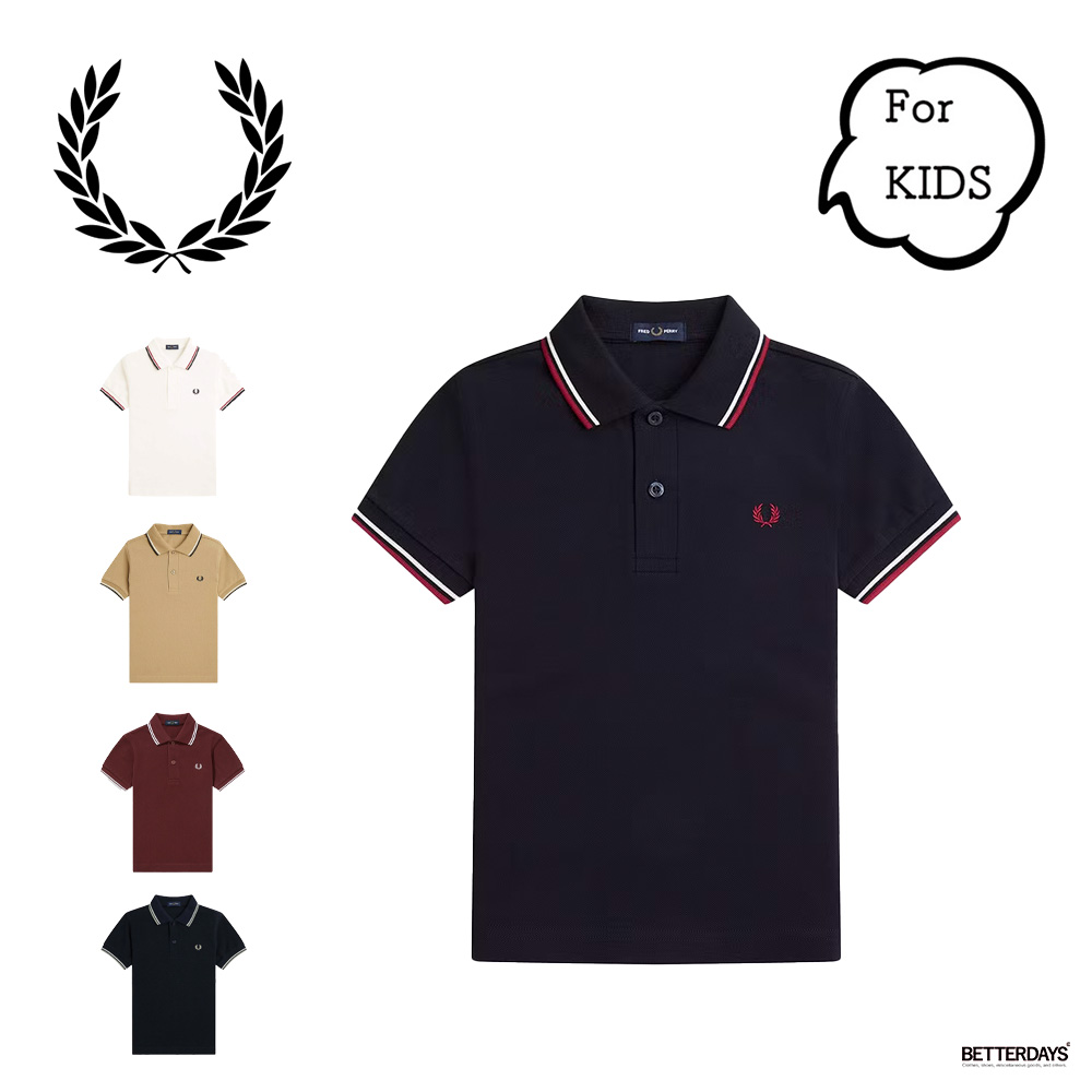 FRED PERRY（フレッドペリー） ポロシャツ キッズ ギフト FRED PERRY