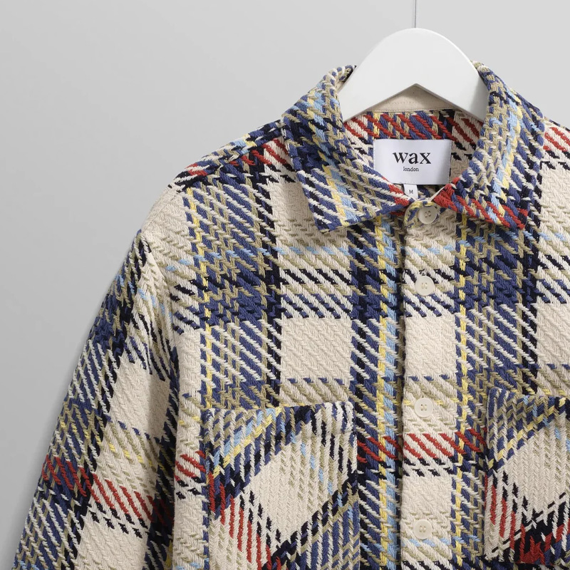 WAX LONDON（ワックスロンドン） オーバーシャツ チェックシャツ