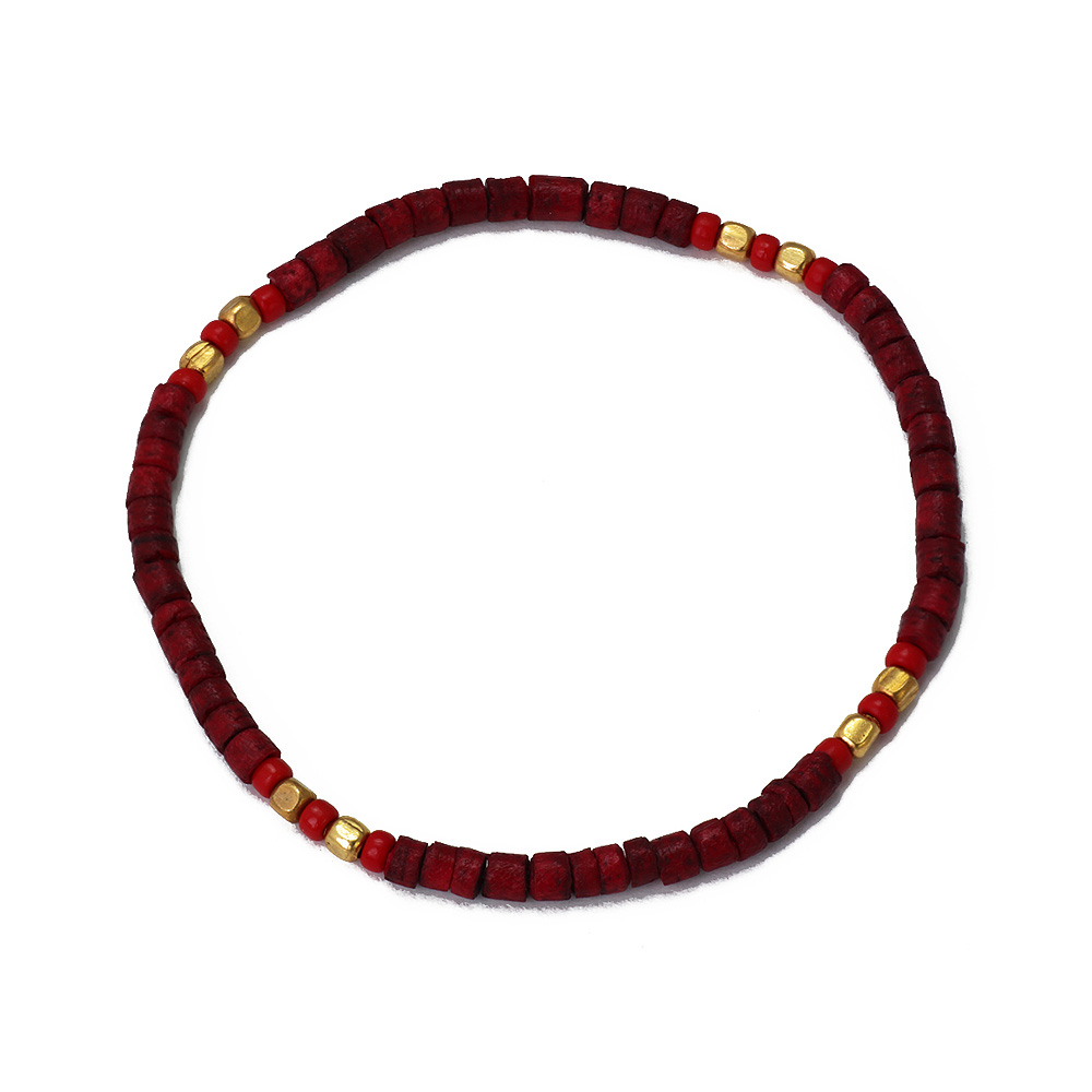 Binich（ビニッチ） ココナッツビーズブレスレット メンズ レディース