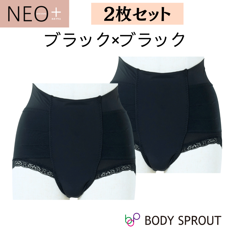 はくだけ整体 整体ショーツ NEO+ ネオプラス 2枚セット ショーツ