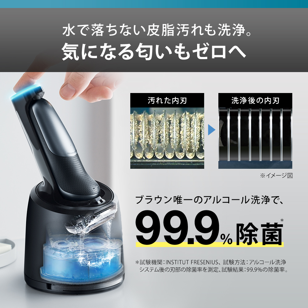 BRAUN（ブラウン） 電動シェーバー 充電式 シリーズ6 62-B7200cc