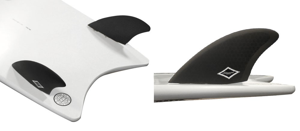 FCS ADVANCED / アドバンス GLASS FIN KEEL HONEYCOMB CORE ハニカム