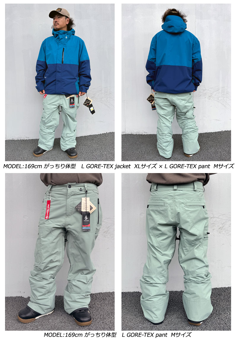 VOLCOM（ボルコム） 24-25 VOLCOM/ボルコム L GORE-TEX pant 着用説明