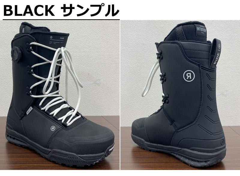 24-25 RIDE/ライド FUSE フューズ メンズ ブーツ 紐 レース ボア BOA