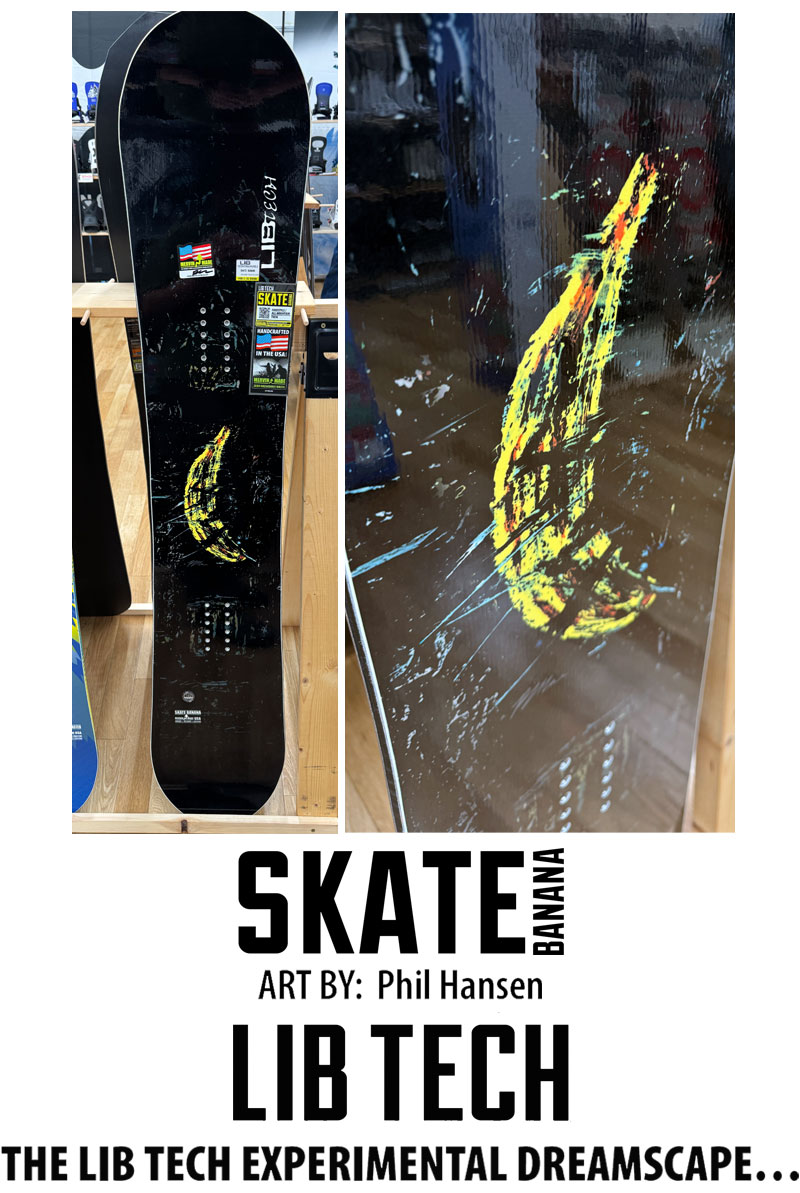 25-26 LIB TECH/リブテック SKATE BANANA スケートバナナ メンズ