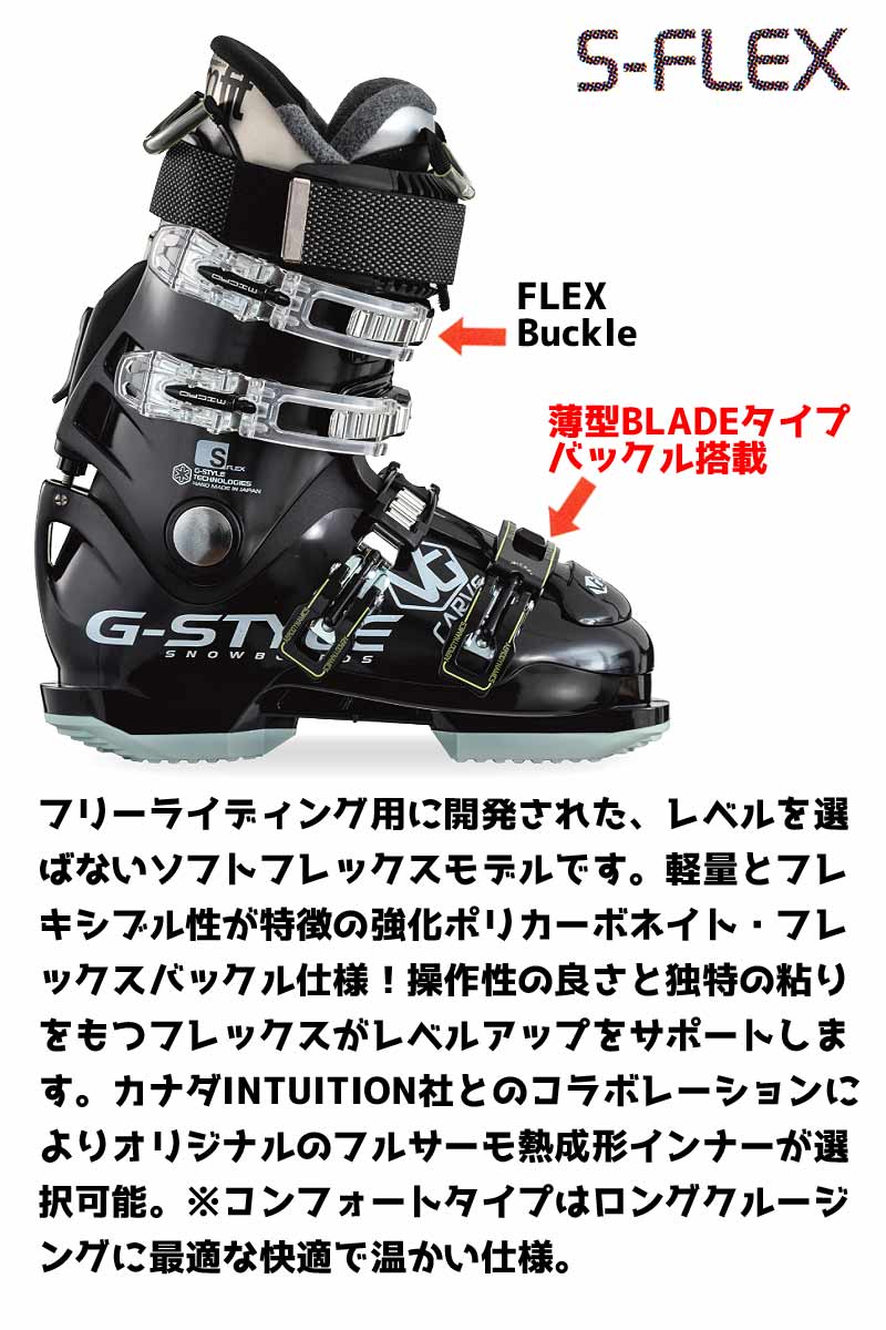 25-26 G-STYLE / ジースタイル VORGUE CARVE FB G-FIT ボーグカーブ