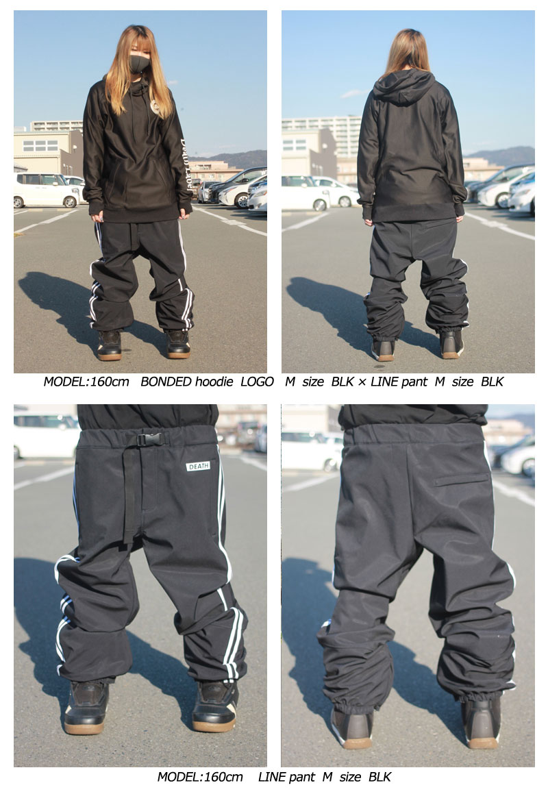 即出荷 22-23 DEATHLABEL/デスレーベル LINE pant メンズ レディース