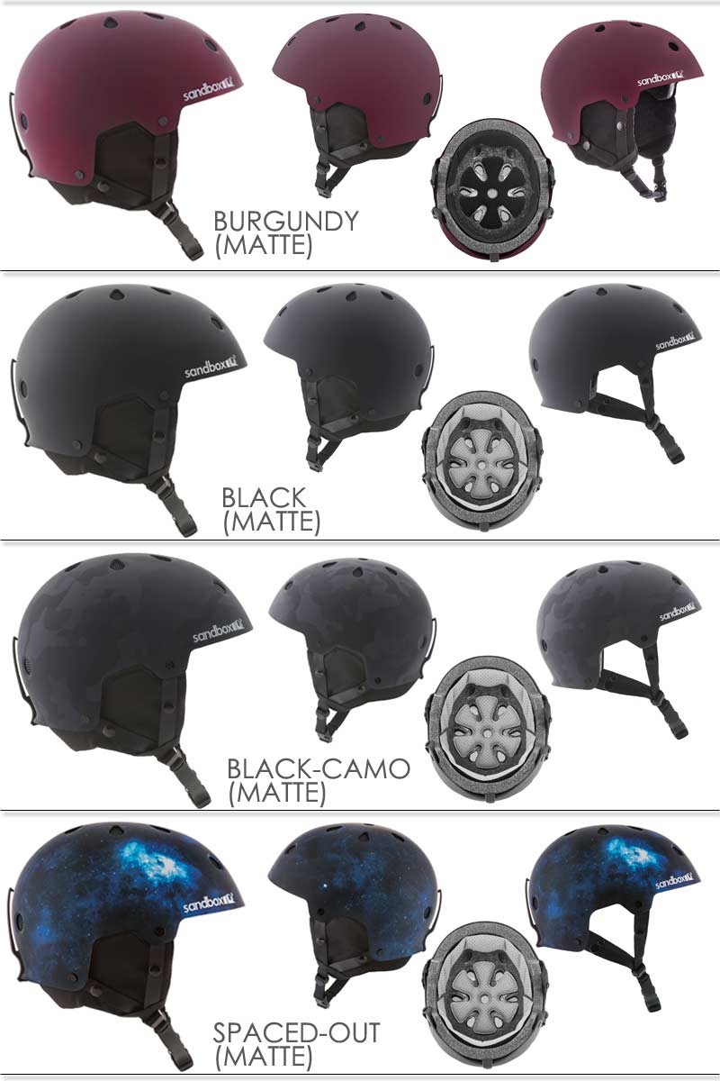 即出荷 SANDBOX / サンドボックスヘルメット LEGEND SNOW ASIA FIT