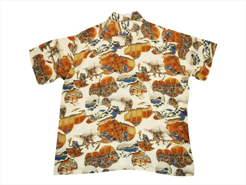 SUN SURF サンサーフ SURF×北斎 SPECIAL EDITION 半袖アロハシャツ