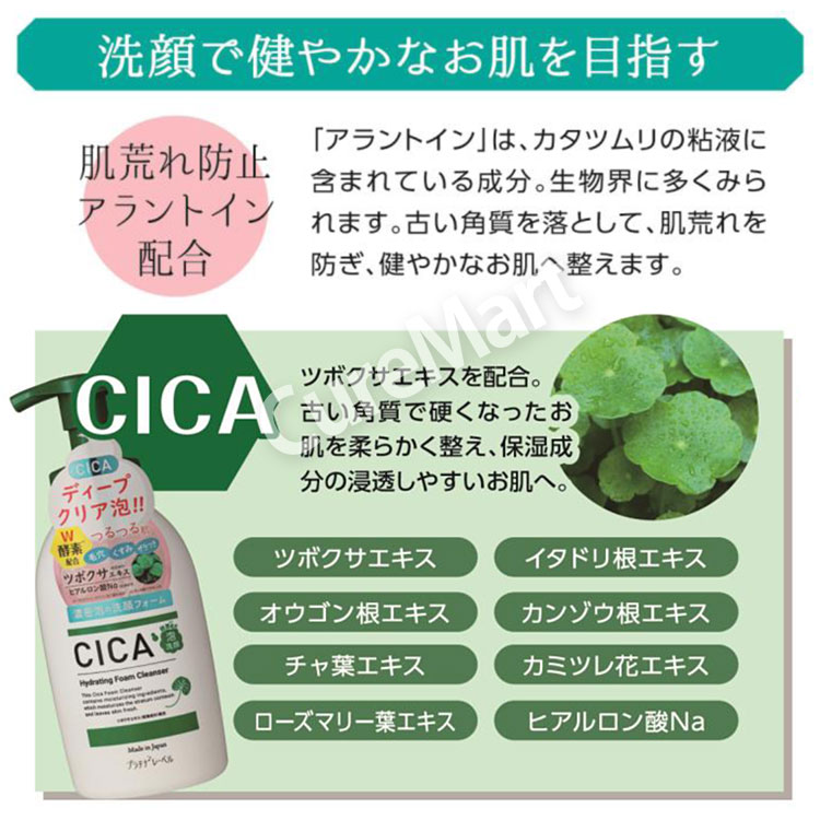 PLATINUM LABEL プラチナレーベル CICA 酵素配合 泡洗顔料 450mL 日本
