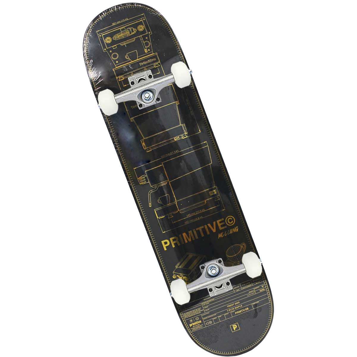 PRIMITIVE（プリミティブ） 8.125インチ スケボー コンプリート 完成品