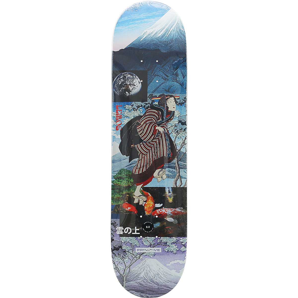 PRIMITIVE（プリミティブ） 8.0インチ スケボー デッキ Primitive