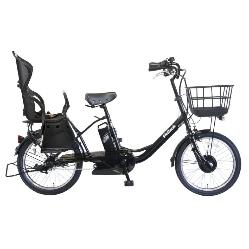 PELTECH（ペルテック） 電動アシスト自転車 チャイルドシート付 20型