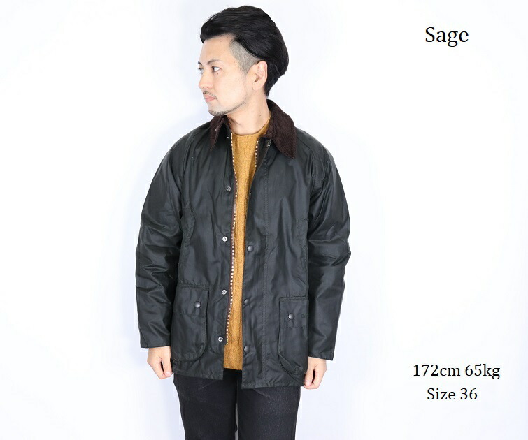 バブアー BARBOUR BEDALE ビデイル ワックス ジャケット ネイビー