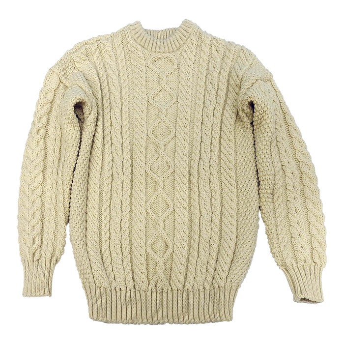 ガンジーウーレンズ Guernsey Woollens アラン セーター ウール Aran