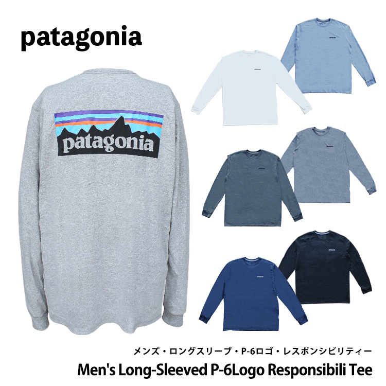 patagonia（パタゴニア） メンズ・ロングスリーブ・P-6・ロゴ