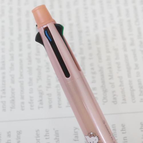 ハローキティ グッズ シャープペン＆黒赤青緑4色ボールペン