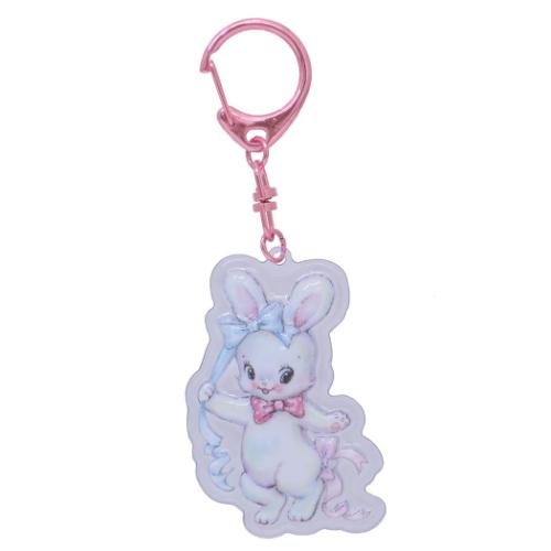 スイマー ぷっくりったいキーホルダー キーリング リバニー SWIMMER