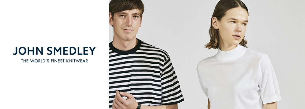 JOHN SMEDLEY（ジョンスメドレー） 【FINAL SALE】【返品交換不可